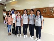 台湾慈济科技大学代表团